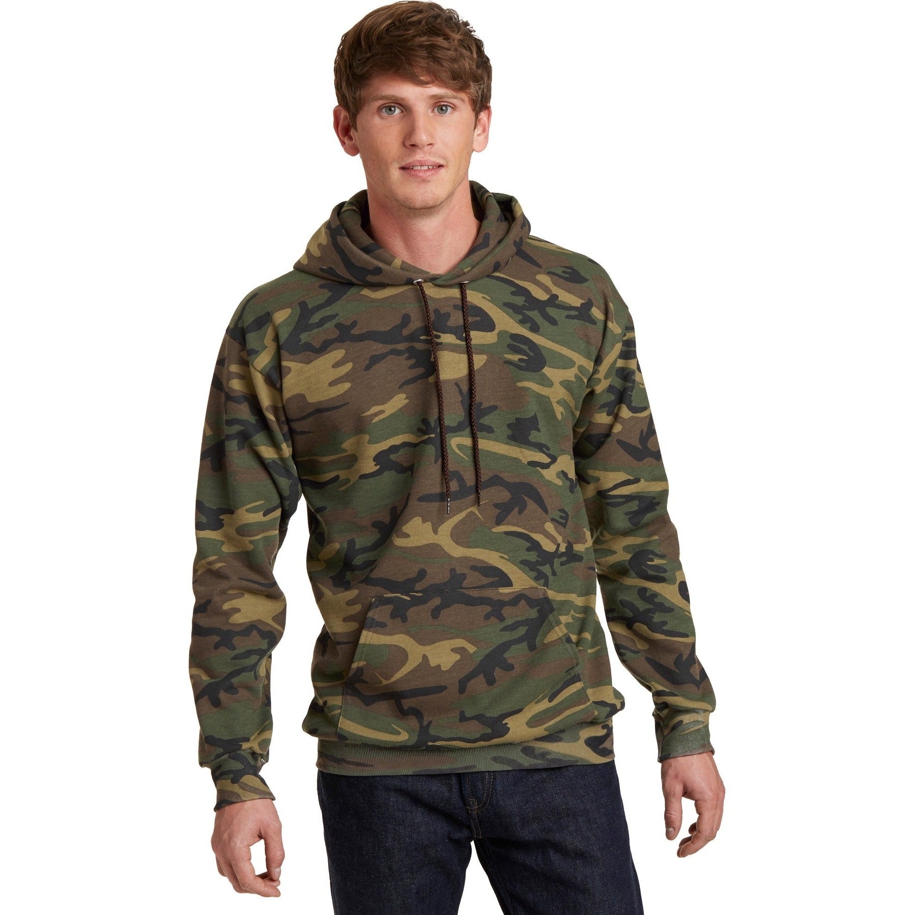 Port & Company-Port & Company® Core Fleece Camo Pullover Hooded Sweatshirt. PC78HC-MedTech-4